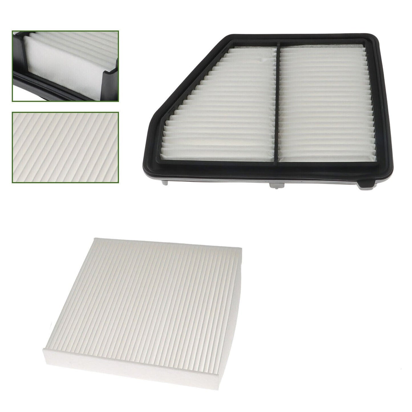 Engine & Cabin Air Filter 17220-5BA-A00 For 2016 2017-2020 Honda Civic 2.0L Only