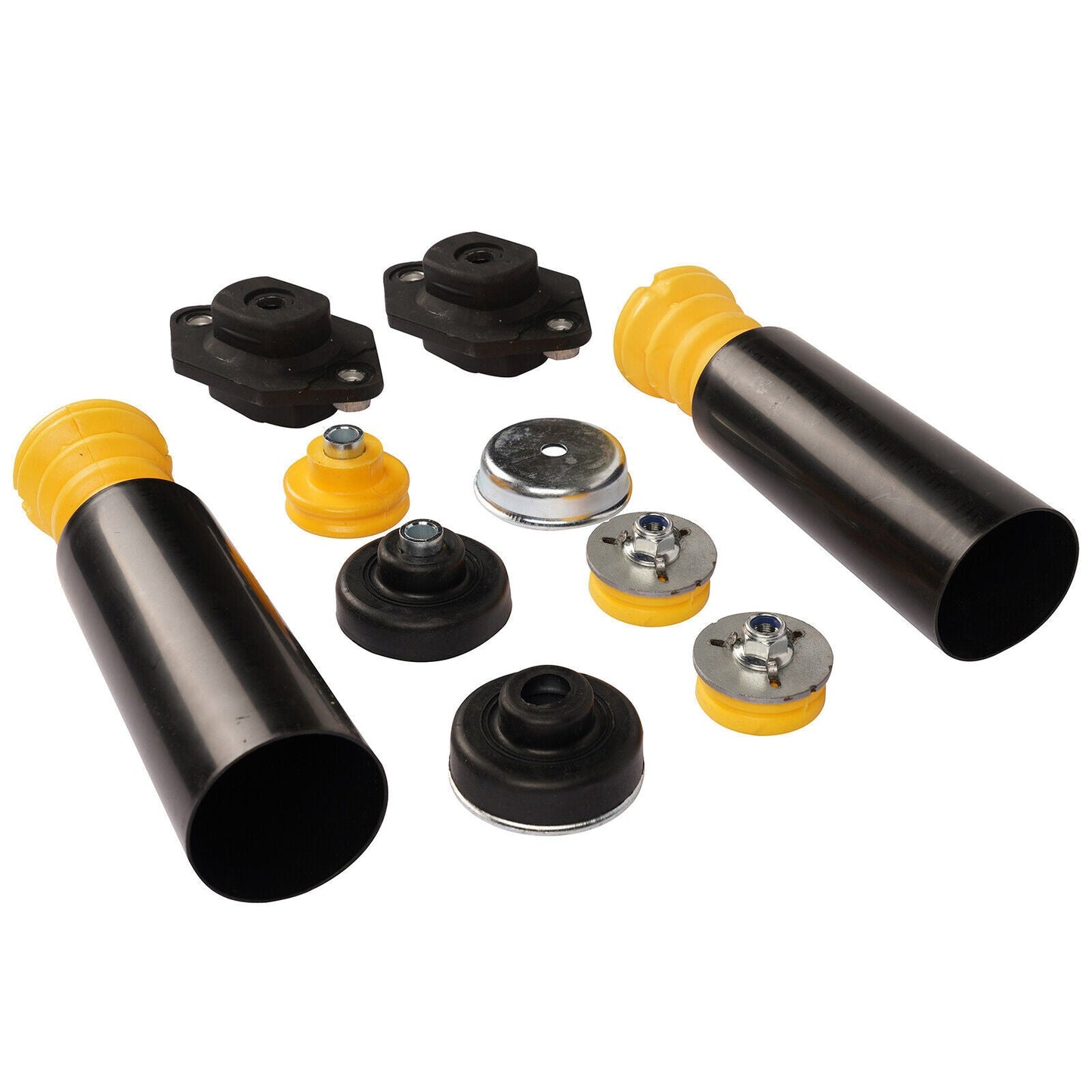 For BMW E88 E90 E92 E93 Rear Upper Lower Shock Mounts Grommets & Bump Stops Kit