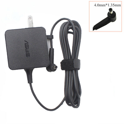 AC Laptop Charger Adapter Charger Power Supply 19V 4mm*1.35mm For Asus ADP-33AW