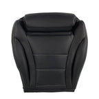 New For 2015-21 Mercedes Benz C300 Sedan Driver Bottom Leather Seat Cover Black