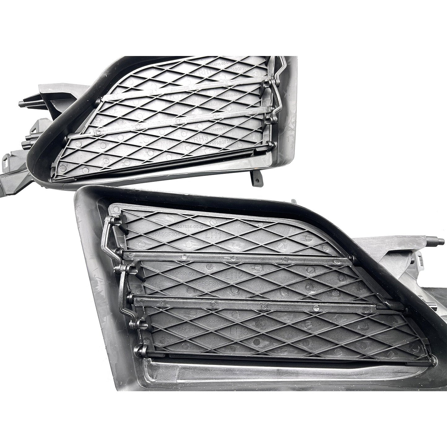 New 2PCS Left & Right Front Air Shutter Active Grille For 2016-21 Tesla Model S