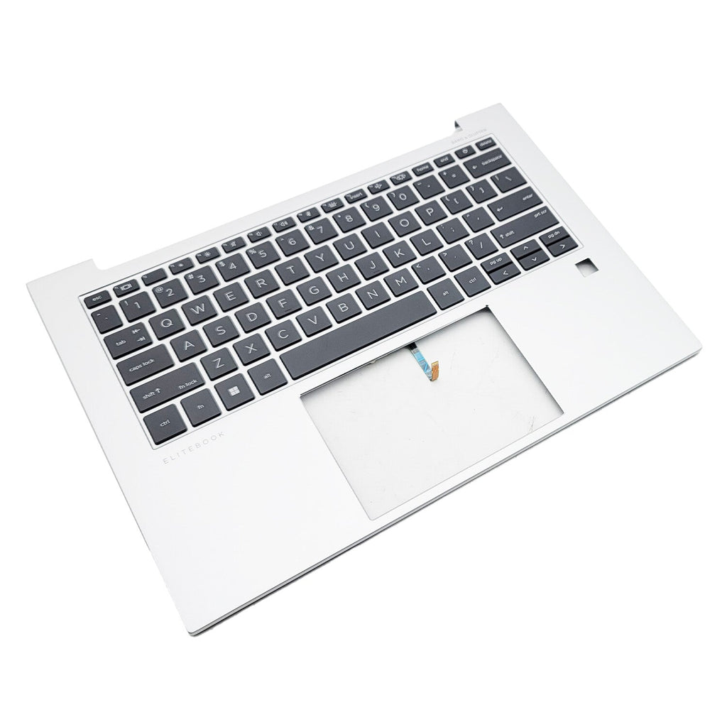New For HP Elitebook 840 G9 845 US Palmrest w/Backlit Keyboard Silver N09058-001