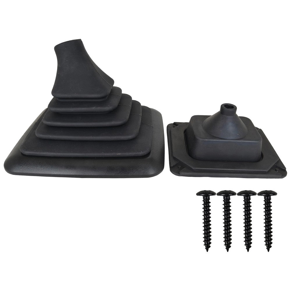 F5TZ-7277-BA Shifter Lever Shift Boot Cover Compatible For 1990-1997 Ford F150