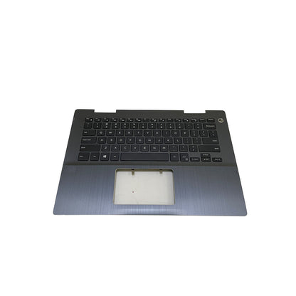 For Dell Inspiron 14 5481 5482 NOT MF Palmrest NO-Backlit Keyboard Gray 9VMHF US