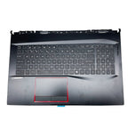 For MSI GE75 Palmrest Keyboard Full Color Backlit Non-Touchpad 3077E2C213Y Black