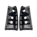 All CLEAR For 1999-02 Chevy Silverado Pickup Truck US Rear Tail Light Set
