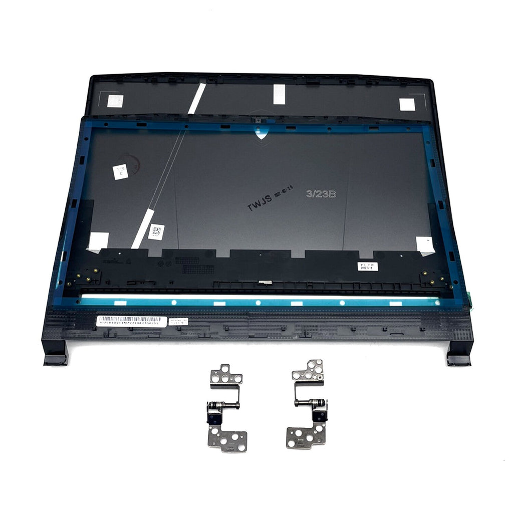 New Back Cover+Bezel Hinges For MSI Pulse GL66 Crosshair 15 MS-1581 Top Case Lid