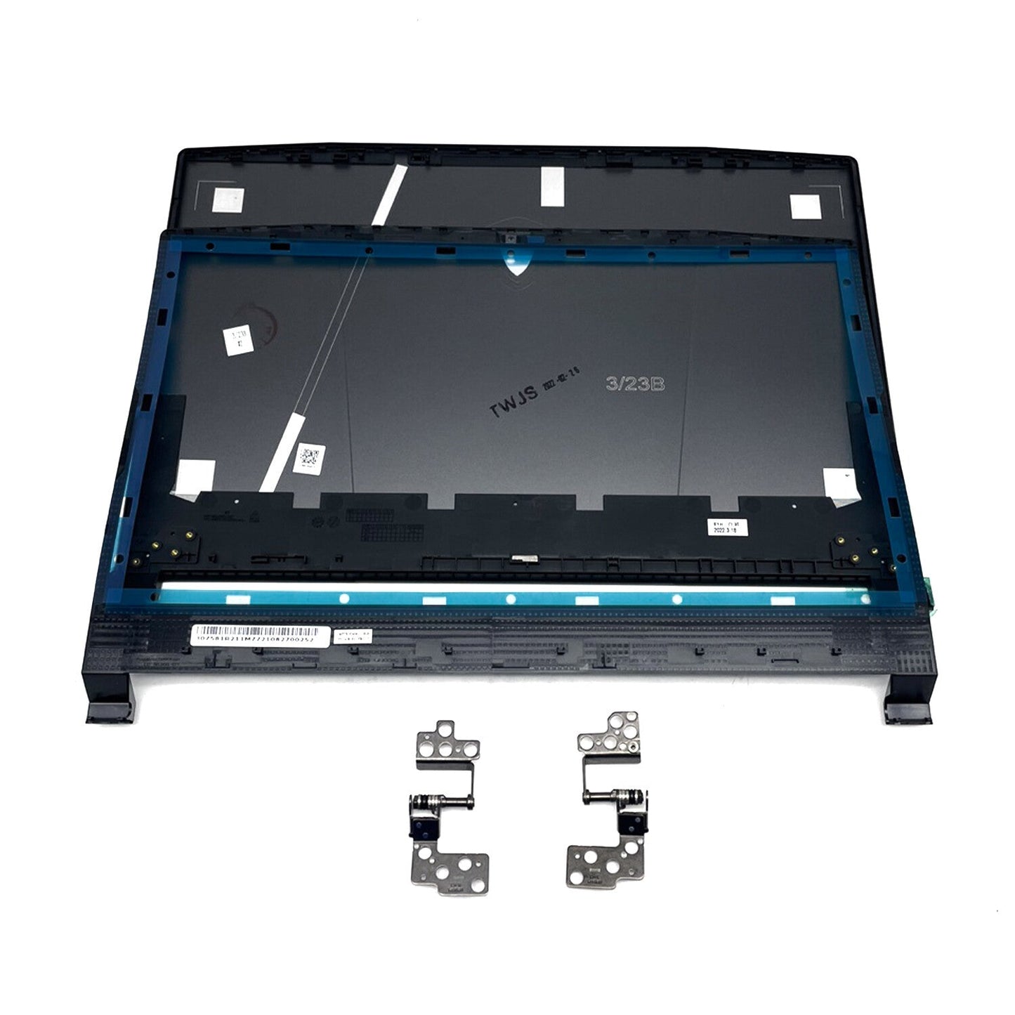 New Back Cover+Bezel Hinges For MSI Pulse GL66 Crosshair 15 MS-1581 Top Case Lid