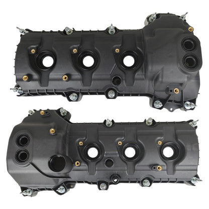 2Pcs For 2011-2019 Ford F-150 Lincoln Continental 3.5L 3.7L Valve Cover W/Gasket