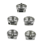 Stove Cooktop Knob WB03X29300 for GE Gas Range JGP3030SL1SS JGP3030SL2SS 5Pcs