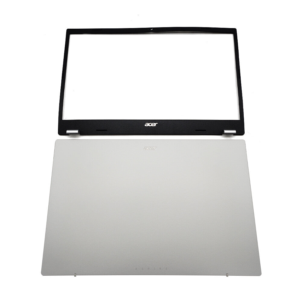 Top Lid Bezel Back Cover Silver for Acer Aspire A31524P 24PT A51558M US