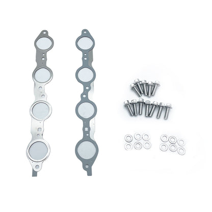 For LS1 4.8 5.3 5.7 6.0 6.2L LS MLS Exhaust Manifold Header Gasket Pair W/Bolts