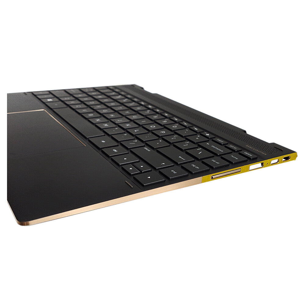 New For HP Spectre X360 13-AE Palmrest w/Backlit Keyboard Brown 13.3" 942040-001
