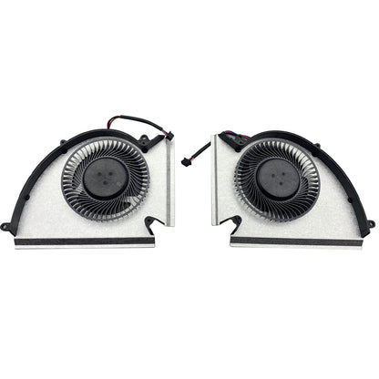 New CPU+GPU Cooling Fan For MSI GP76 GE76 WE76 MS-17K2 MS-17K3 PABD1A010SHR N452