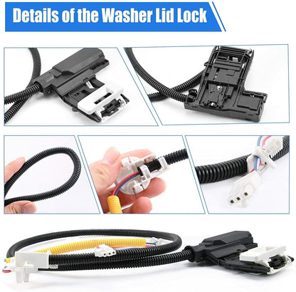 W11307244 W10682535 Lid Lock Switch For Whirlpool Maytag Washer Washing Machine