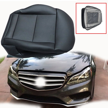 For 2010-2014 Mercedes-Benz E-Class E350 Driver Side Leather Seat Cover Black