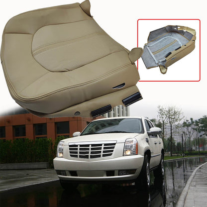 Driver Side Bottom Leather Seat Cover Tan For 2008 2009 2010 - 2013 Cadillac CTS