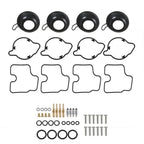 4Pcs Carburetor Repair Kit Plunger Diaphragm Part For  Honda CBR600 F4
