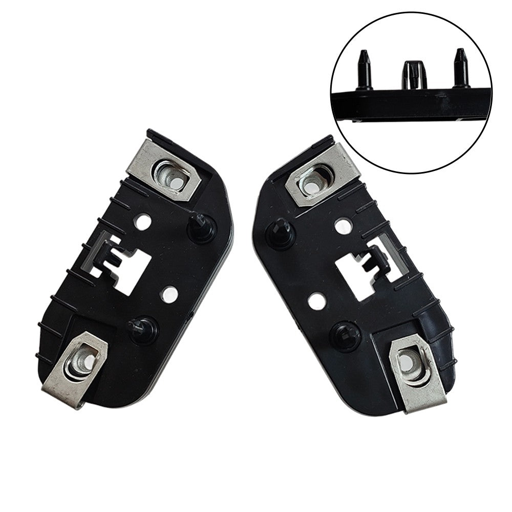 Bumper Brackets Set Front For 2020-2023 Ford Explorer Police Interceptor Utility