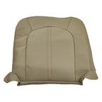 2008 to 2013 For Cadillac CTS Front Driver Top & Bottom Leather Seat Covers Tan