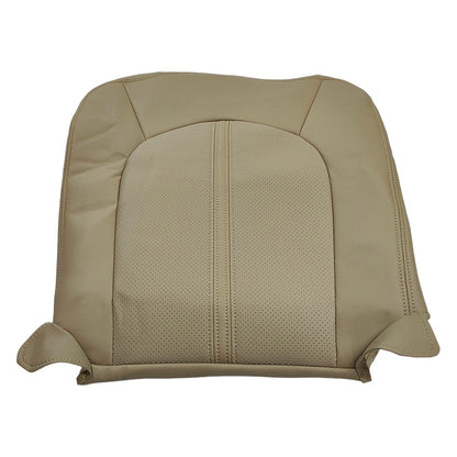 2008 to 2013 For Cadillac CTS Front Driver Top & Bottom Leather Seat Covers Tan