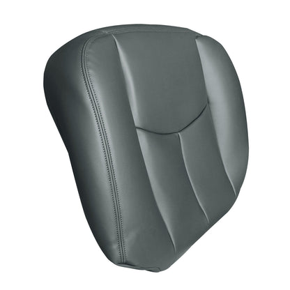 Driver Bottom Seat Cover Dark Gray For 2003-2007 Chevy Silverado 1500 2500 HD