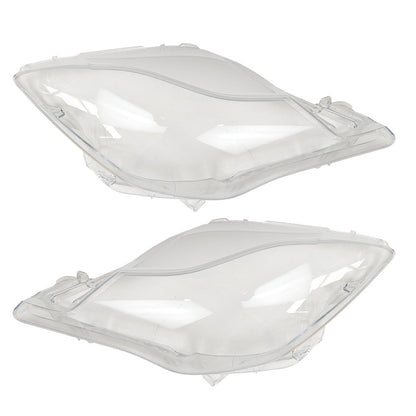 A Pair Front Side Headlight Lens Cover For 2014- 2017 Maserati Quattroporte