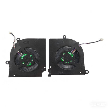 New CPU+GPU Cooling Fan for MSI Stealth 15M MS-1562 MS-1563 BS5405HS-U4W U4X