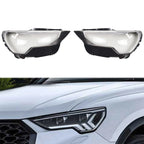 For 2019-2023 Audi Q3 Left & Right Headlight Covers Headlight Lens Covers