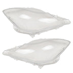 A Pair Front Side Headlight Lens Cover For 2014- 2017 Maserati Quattroporte