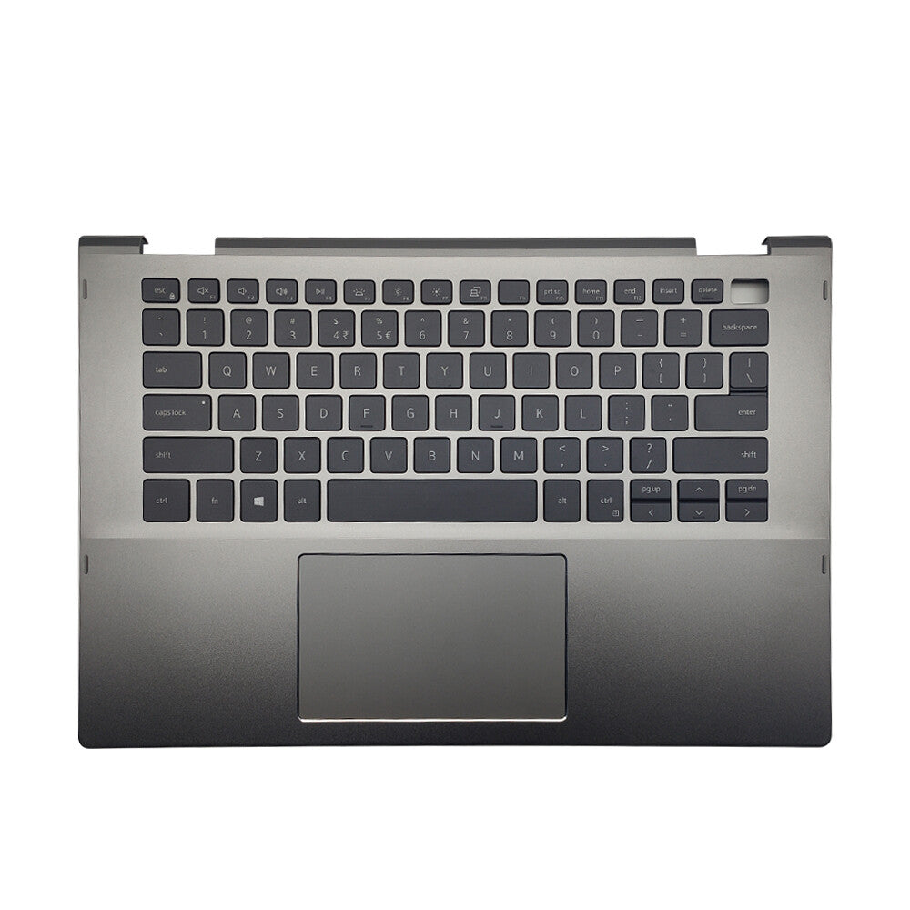 New 0X46H3 For Dell Inspiron 14 5406 Palmrest Backlit Keyboard & Touchpad P126G