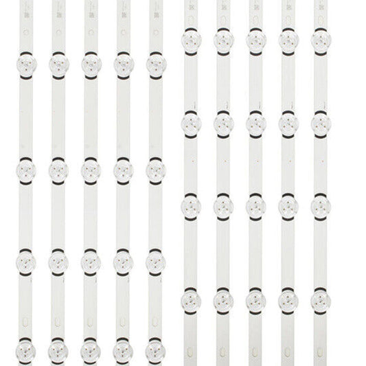LED Backlight Strips (10) For LG 55LB5900-UV 55LF6000-UB 55LF6100-UA T550HVF04.2
