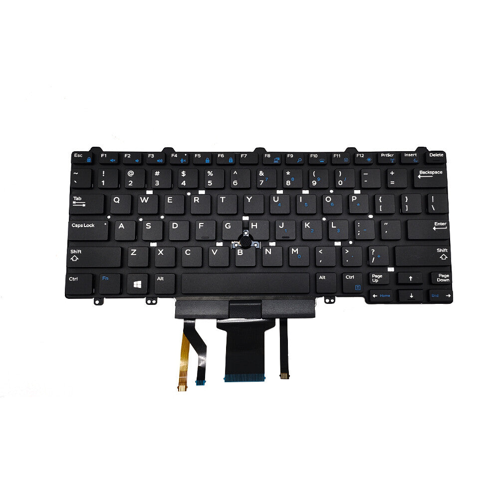 Backlit Keyboard w/ Pointer 6NK3R For Dell Latitude 5490 5491 5495 7490 Laptops