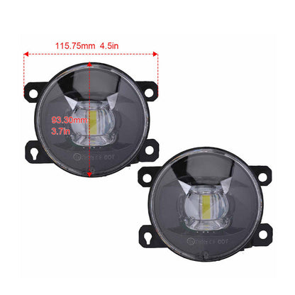 2Pcs LED Fog Lights For Subaru Forester XV Crosstrek 2014-2020 Front Bumper Lamp