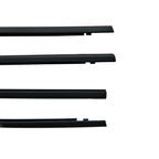 4PCS Weatherstrip Window Moulding Trim Seal Belt For Honda Civic Sedan 2016-2021
