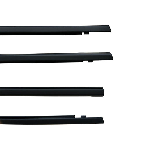 4PCS Weatherstrip Window Moulding Trim Seal Belt For Honda Civic Sedan 2016-2021