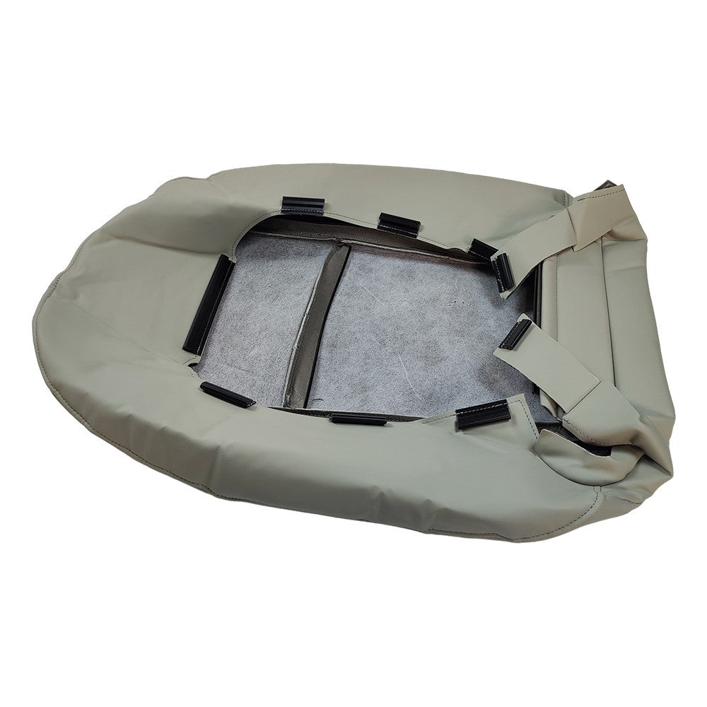 Driver Passenger Bottom & Top Leather Seat Cover Gray For 2007-2012 Lexus ES350