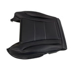 New For 2015-21 Mercedes Benz C300 Sedan Driver Bottom Leather Seat Cover Black