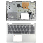 New For DELL Inspiron 5593 Palmrest US Keyboard Backlit Type-C 07G0RN Silver US