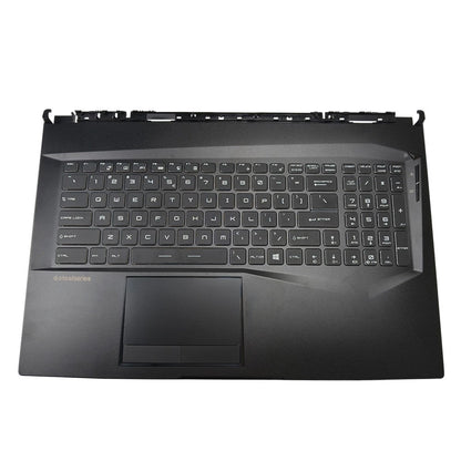 For MSI GE75 Palmrest Keyboard Full Color Backlit Non-Touchpad 3077E2C213Y Black