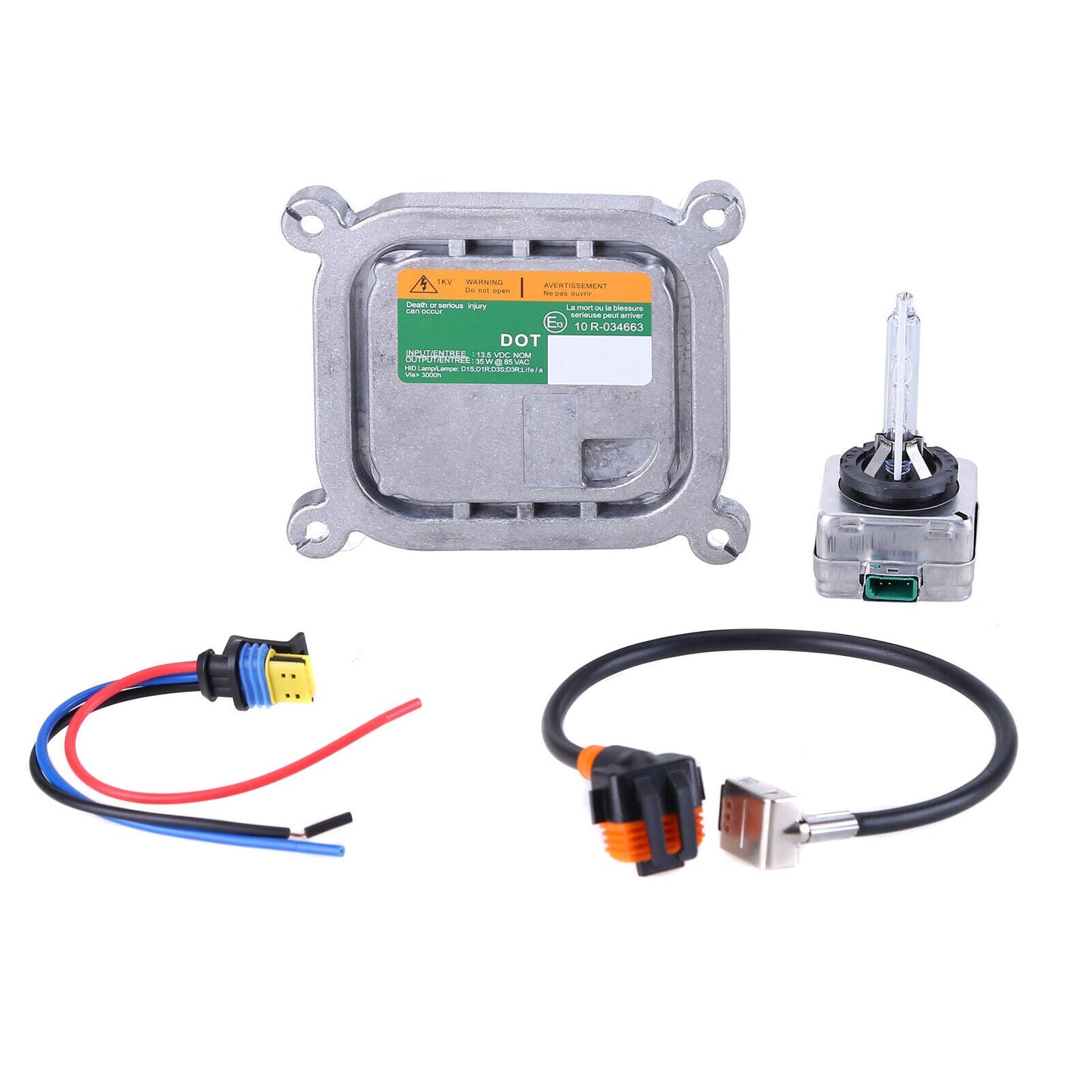 For Ford Mustang Xenon Ballast & D3S Bulb Kit Control Unit Computer 2010-2019 US