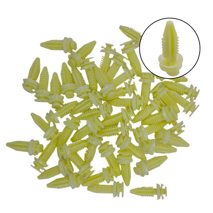 50 PCS DOOR TRIM PANEL CLIPS FOR 1988-2000 CHEVROLET K10 K1500 C3500 TRUCK SUV