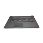 Palmrest Non-Backlit US Keyboard 73H1 PTP Touchpad Black For HP 17BY 17-CA 17-BY