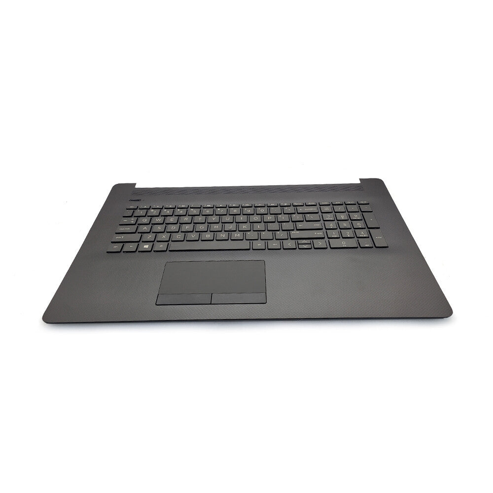 Palmrest Non-Backlit US Keyboard 73H1 PTP Touchpad Black For HP 17BY 17-CA 17-BY