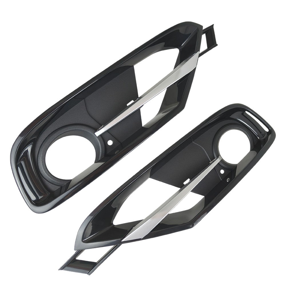 For BMW 3 Series F30 F31 4pcs Front Bumper Fog Light Lamp Grille Covers Trim