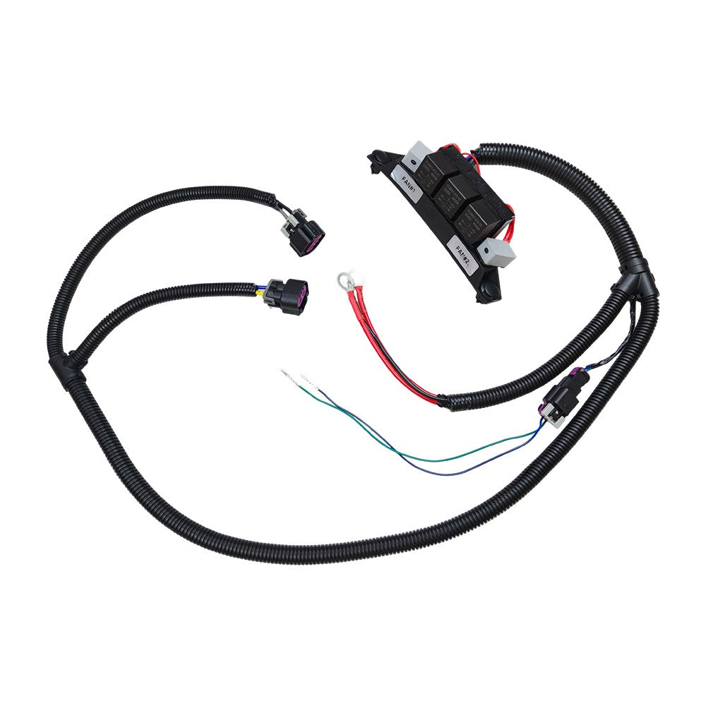 Dual Speed Electric Fan Wiring Harness 674-00923 For Chevy Avalanche 1500 2500