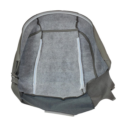 Driver Side Bottom Leather Seat Cover Gray For Hummer H2 2003 2004 2005 - 2007