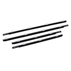 Front Rear Door Belt Glass Weatherstrip Seal for Nissan Sunny B13 Sentra
