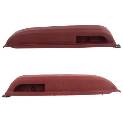 Front LH RH Door Armrest Red 2Pcs for Chevrolet for GMC 1500 2500 3500 90 94