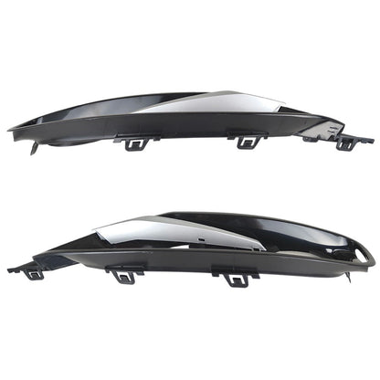For BMW 3 Series F30 F31 4pcs Front Bumper Fog Light Lamp Grille Covers Trim